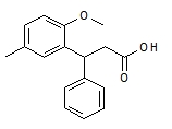 3-(2-Methoxy-5-methylphenyl)-3-phenylpropanoic acid 3-(2-Methoxy-5-methylphenyl)-3-phenylpropanoic acid