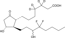 13,14-dihydro-15(R,S)-hydroxy-16,16-difluoro Prostaglandin E1-d4 13,14-dihydro-15(R,S)-hydroxy-16,16-difluoro Prostaglandin E1-d4