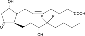 13,14-dihydro-16,16-difluoro Prostaglandin D2 13,14-dihydro-16,16-difluoro Prostaglandin D2