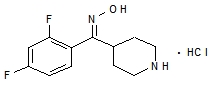 2,4-Difluorophenyl-(4-Piperidinyl)methanone Oxime Hydrochloride 2,4-Difluorophenyl-(4-Piperidinyl)methanone Oxime Hydrochloride