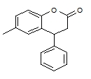 6-methyl-4-phenyl-3,4-dihydrocoumarin 6-methyl-4-phenyl-3,4-dihydrocoumarin