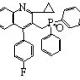2-Cyclopropyl-3-[(diphenylphosphinyl)methyl]-4-(4-fluorophenyl)quinoline 