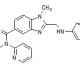 ethylN-[(2-{[(4-cyanophenyl)amino]methyl}-1-methyl-1H-benzimidazol-5-yl)carbonyl]-N-pyridin-2-yl-beta-alaninate